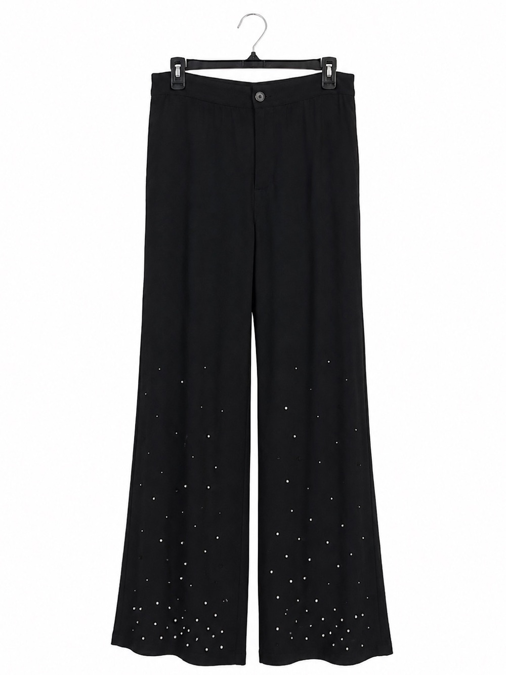 MSK Beaded Top L & INC Pants 16 Black Evening 2 Pc Wedding Outfit NWT - Picture 3 of 5